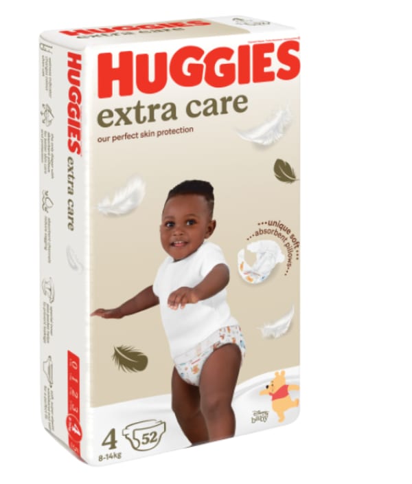 Huggies Gold Size 4 Nappies 52 Pack