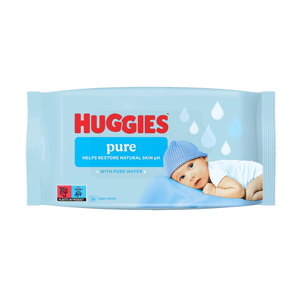 Huggies Baby Wipes Sensitive 56 Pack