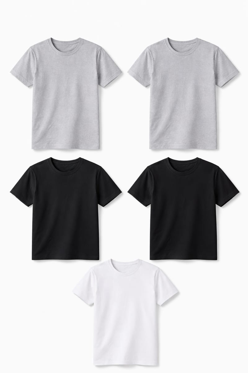 Hanes Cotton T-Shirt 3-Pack