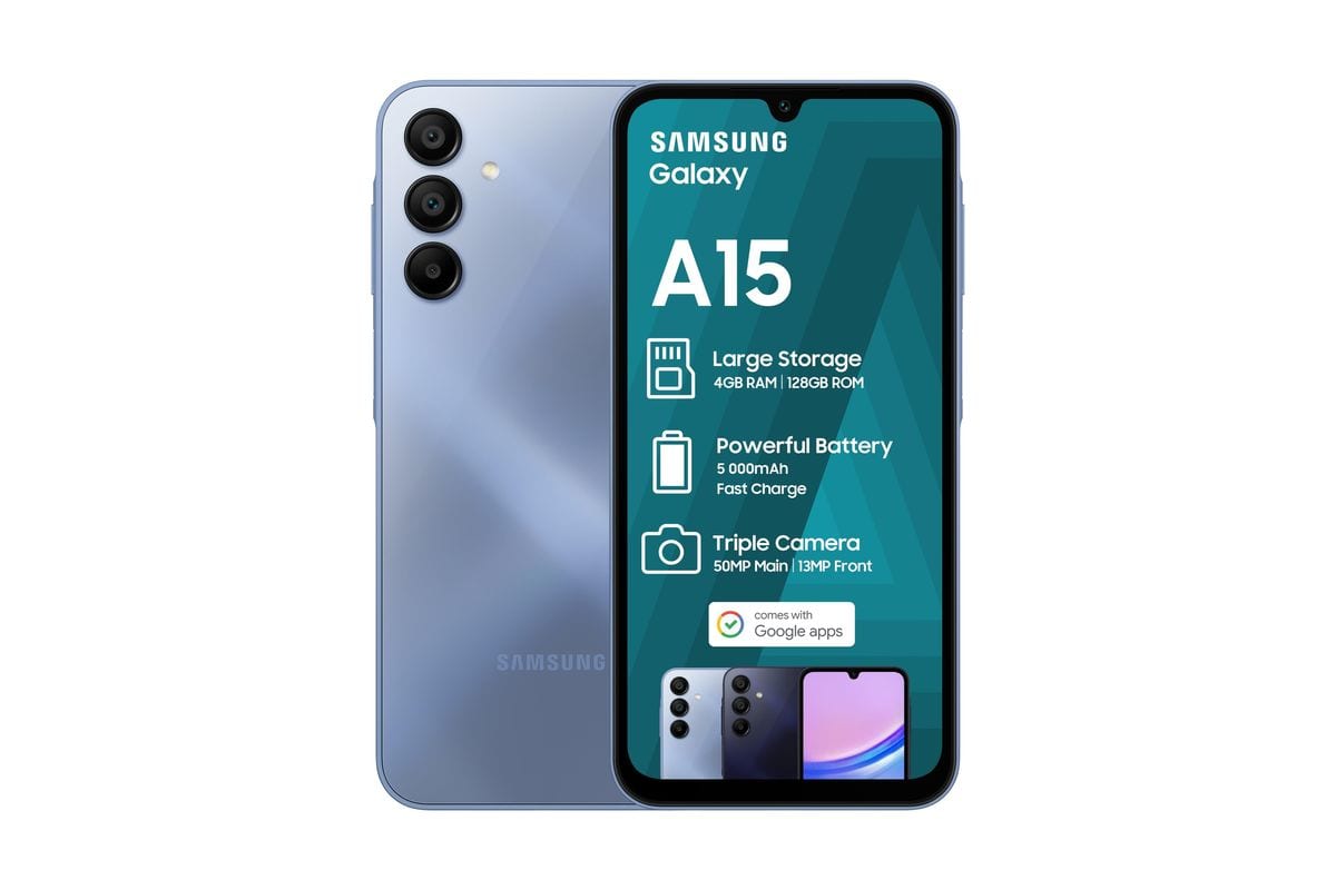 Samsung Galaxy A15 128GB Dual SIM Smartphone