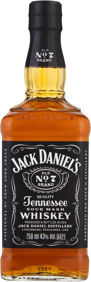 Jack Daniel's Tennessee Whiskey 750ml
